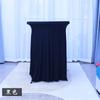 Capa de Toalha de Mesa de Água-Viva Moderna da Amazon Simples para Reunião de Negócios Bar de Coquetéis Saia para Mesa Redonda Ponto Venda Atacado