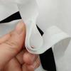 Tira Ancha Elástica Gruesa Negra Tira Enrollable para Envolver Cuello Puño Ropa Interior Máscara Chaqueta de Plumas Tira Elástica Plegable para Envolver
