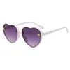 Gafas de Sol Lindas de Corazón de Melocotón de Abeja para Niños Tendencia de Moda Transfronteriza Fotografía Callejera Gafas de Sol para Bebé Gafas Redondas para Niñas