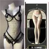 Lingerie Sexy com Detalhes de Pérolas, Abertura na Virilha, Não Precisa Tirar, Tamanho Grande, Body Transparente, Roupa Sexy Preta, Renda Borboleta, Roupa Feminina Apaixonada
