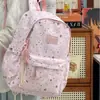 Mochilas Transfronterizas para Niñas de Secundaria y Preparatoria Modelo Nuevo 2025 Gran Capacidad Alto Valor Estético Mochilas Lindas para Niñas