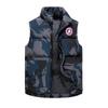Chaleco Juvenil Camuflaje Transfronterizo Cuello Alto Exportación Plumón de Ganso Algodón Chaleco Ebay Otoño Chaqueta sin Mangas Tendencia Wish