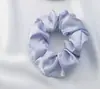 Nuevas Gomas para el Cabello Brillantes de Seda Imitación Transfronterizas Que No Dañan el Cabello, Scrunchies Elásticos de Satén, Accesorios para el Cabello en Stock, Diseño de Moño