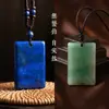 Pingente Liso de Cristal Natural, Pingente Quadrado de Cristal Polido e Lapidado, Joias de Cristal, Ornamento para Pendurar, Atacado