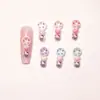 Nova Colher, Garfo, Pá do Gato Kt Sanrio, Acessórios para Unhas, Pequenos Acessórios de Resina de Desenho Animado, Brincos DIY, Acessórios para Unhas