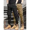 Comércio Exterior Transfronteiriço Marca Tendência Retro Europeia e Americana Roupa de Trabalho Calças Casuais Esportivas Masculinas Calças de Moletom Calças Longas para Exterior Atacado