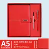 Set de Regalo de Cuaderno Personalizado al por Mayor Taza Termo de Alto Valor Regalos Empresariales Cuaderno A5 Grueso de Gama Alta