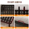 Estructura de Cama de Hierro Colgante Sin Cabecero Estructura de Cama Colgante Base de Listones Habitación de Alquiler en Casa Dormitorio Cama de Arte en Hierro Cama Individual Doble
