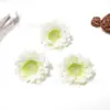 Flor de Ciruelo Simulada de 5.5 cm Cabezal DIY Corona Accesorios de Tela Accesorios para el Cabello Accesorios para Ropa Props de Fotografía Flor Decoración del Hogar