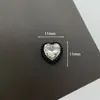 Accesorios Sencillos de Aleación Mini Incrustados con Diamantes Accesorios Marrones Otoño e Invierno Horquilla DIY Hecha a Mano Funda para Teléfono Accesorios para Uñas