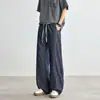 2026 Jeans Nuevos para Hombre de Corte Curvo en Mezclilla Cruda, Marca de Moda, Pantalones Geniales Estilo Americano, Pantalones Casuales, Pantalones de Pierna Ancha para Hombre