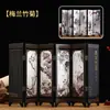 Pintura Facial de Ópera de Pekín Laca Estilo Antiguo Pantalla Pequeña Adorno Características Chinas Regalo para Extranjeros Pequeño Regalo Artesanía Popular