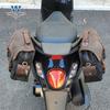 Coche muscle Wolf adecuado para Sanyang apto 4 bolsa lateral caja lateral bolsa lateral caja lateral motocicleta de ocio modificada bolsa impermeable