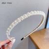 Diadema Infantil de Acrílico Colorida para Niñas Nuevo Estilo 2025 Diadema de Ala Ancha Pasador Lindo Goma para el Cabello Accesorios para la Cabeza de Bebé