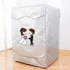 Capa para Máquina de Lavar à Prova d'Água Protetor Solar 5-12kg Tambor Pulsador Cygnet Haier Panasonic Capa Automática contra Poeira