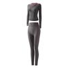 Bodystocking de Pantalón Redondo para Mujer Europeo y Americano Transfronterizo Más Terciopelo Engrosado Ropa de Otoño Ropa Interior Térmica a Prueba de Frío Set Venta al por Mayor