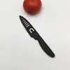 Conjunto de Facas Vermelhas Pequenas, Faca de Frutas, Faca de Descascar, Faca de Piquenique, Faca de Frutas Portátil de Aço Inoxidável, Faca para Melão e Frutas, Faca Faca Vermelha Pequena