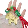 Llavero Shuibei de Oro Oro Puro 999 Árbol de Navidad Colgante para Teléfono Regalo para Novia Regalo de Navidad Año del Caballo Regalo de Año Nuevo