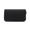 Nova moda simples bolsa para celular feminina bolsa longa multifuncional bolsa para órgãos bolsa para cartão de grande capacidade cor sólida porta-cartão xadrez