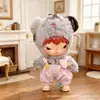 Apenas roupas de boneca Boneco de Pelúcia Hirono Road Trip 17cm Roupas Trocáveis Conjunto de Macacão Doce Americano Cool
