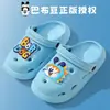 Pantuflas de Dibujos Animados Babudou para Niños y Niñas, Zuecos Cerrados Antideslizantes de Suela Suave para Interiores para Verano