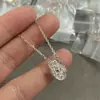 Collar Grande Van Gogh de Nácar Blanco para Mujer, Trébol de Cuatro Hojas, Chapado en Oro de 18K, Versión de Alta Gama, Cadena para Suéter de Nácar Rojo para Mujer, Fabricante