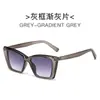 Gafas de Sol de Celebridad de Internet de Moda 2025 Estilo Simple Ins Personalidad Estilo Callejero Gafas Ojo de Gato para Mujer Gafas Transfronterizas
