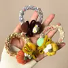 Goma para el pelo de lana estilo coreano con forma de calabaza, elegante y juvenil, diadema elástica para mujer, accesorio para moño