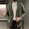 Cárdigan de otoño 2023, suéter para hombre, estilo coreano holgado, ropa de abrigo informal de moda, suéter para hombre, abrigo fino de primavera y otoño