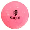 Fábrica de Origen Caiton Bolas de Golf de Colores, Bolas de Competición de Dos Capas, Bolas de Golf Completamente Nuevas con Logo Personalizable