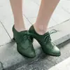 Comércio Exterior Sapatos Oxford Retrô Britânicos Sapatos Casuais Cadarço a Laser Sapatos de Trabalho Cadarço Raiz Quadrada Sapatos de Cano Baixo Primavera e Outono Sapatos Femininos
