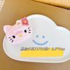 Broche de muñeca de gato KT de peluche de dibujos animados, linda muñeca de Hello Kitty, bolso escolar, calcetines decorativos, accesorios