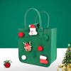 Bolsa de mão de Natal transfronteiriça Bolsa de presente de feltro Forma requintada Embalagem de Natal Bolsa de feltro de mão Natal