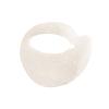 Mascarilla de ojos de fibra de fruta mascarilla de ojos desechable tela papel de pulpa de madera mascarilla de papel para ojos ajuste de 360 grados alrededor del ojo hidratante bloqueo de agua tela de película