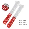 Red de baloncesto transfronteriza de Amazon poliéster de alta resistencia red de aro red para poste de baloncesto red de baloncesto reforzada para todo clima de alta resistencia