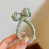 Elástico de Cabelo para Coque Alto, Corda de Cabelo Durável de Alta Elasticidade, Faixa de Cabelo para Meninas, Elástico de Cabelo que Não Danifica o Cabelo, Acessório de Cabelo