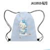 Mochila escolar con cordón de Hello Kitty de Sanrio, diseño de dibujos animados, diseño adorable y moderno.