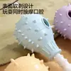 Brinquedo Mastigável em Formato de Coxa de Frango para Cães Borracha Macia Tpr Bastão Durável para Limpeza dos Dentes para Filhotes Alívio da Dentição Brinquedo Anti-Destrutivo
