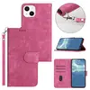 Universal para Funda de Teléfono Móvil 14Pro Funda de Cuero para Teléfono Móvil iPhone 14 Estilo Nuevo Correa para Colgar S23 Funda Protectora Flip Doble Colgante