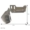 Pie Prensatelas Máquina de Coser Plana Todo Acero Juego de Pies Prensatelas Máquina de Coser Industrial Pie Prensatelas para Dobladillo Enrollado Industrial Combinación Venta al por Mayor