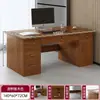 Escritorio de oficina, escritorio de jefe, escritorio individual, juego simple de escritorio y silla de oficina, estación de trabajo para empleados, escritorio de escritura, escritorio de computadora ejecutivo