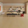 Piso Plástico de Piedra Spc para Proyectos Hoteleros y Uso Doméstico, Piso de Piedra Cristalina de PVC con Sistema Click-Lock, Microcemento, Imitación Azulejo, Veta de Madera