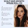 Rolo para Cuidados com o Cabelo: Hidrata suavemente o couro cabeludo, deixa o cabelo leve, volumoso e com brilho natural, fácil de aplicar e portátil