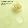 Suministro al por mayor de Empaques para Pastel de Frijol Mungo, Cajas Plegables de Papel para Pastelería de 6 y 8 Piezas, Bolsas Sellables Escarchadas para Pastel de Piña