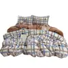 Conjunto de Cuatro Piezas de Leche Polar A-Class Fresco y Lindo para Bebés y Niños, Funda de Edredón Individual Espesa Cálida de Invierno, Conjunto de Tres Piezas para Dormitorio de Estudiantes