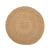 Mantel individual de algodón ramio tejido de tres hilos, simple, con aislamiento térmico, engrosado, para mesa, hilo de algodón, para ollas y cuencos, venta directa de fábrica