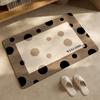 Alfombrilla de Piso para Baño, Absorbente de Agua, Alfombrilla Antideslizante para Baño, Felpudo de Nuevo Estilo, No Lavable, Antideslizante, Hecho a Medida, Transfronterizo