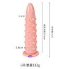Consolador con ventosa extraterrestre estimulante alternativo con púas granulares, juguete sexual manual suave para masturbación femenina