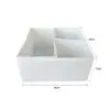 Caja de Almacenamiento para Ropa Interior, Pantalones, Calcetines, Ropa, Caja Compartimentada para el Hogar, Caja de Almacenamiento Tipo Cajón para Cosméticos del Fabricante
