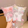 Accesorio para el Cabello Hanfu para Niñas, Pasador de Flor Estilo Antiguo, Pasador Antiguo de Borla de Hada Estilo Chino para Niña Pequeña